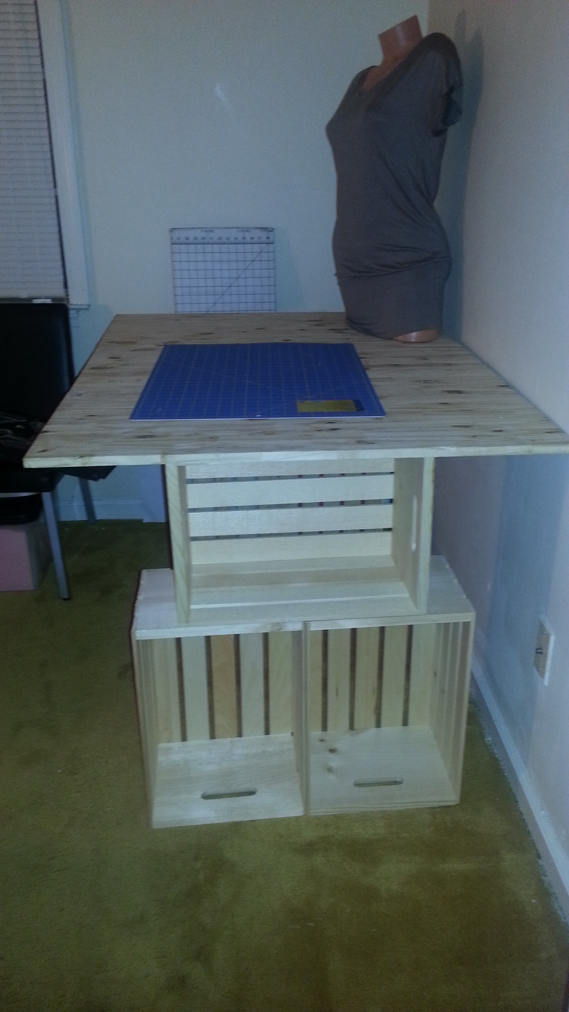 EASY DIY CRAFT TABLE Tonia Made It